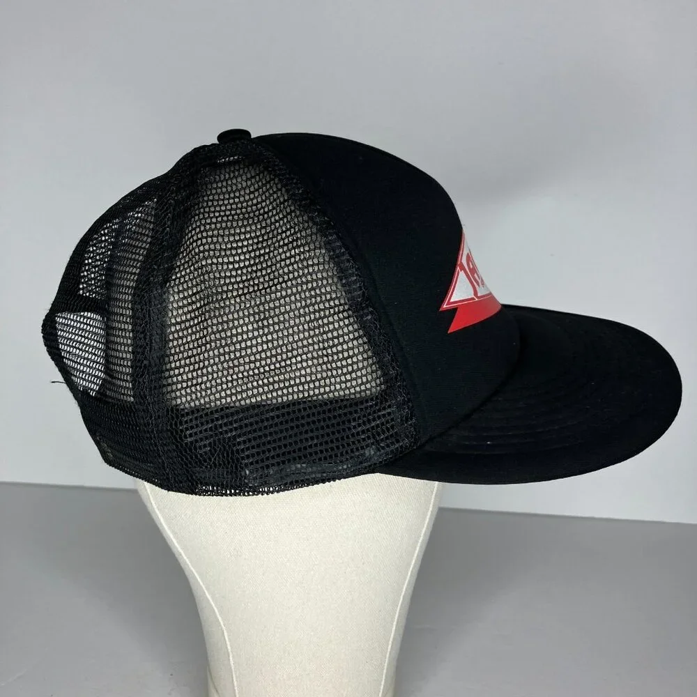 Jacks Surfboards Black Adjustable Hat Cap